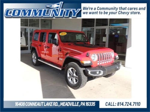2021 Jeep Wrangler Unlimited Sahara 4x4
