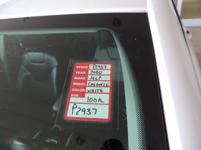 2020 Jeep Cherokee Altitude 4X4