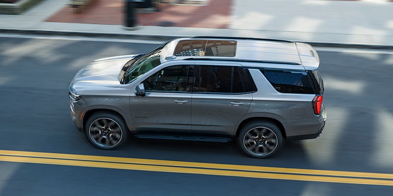 Chevy Tahoe On the Road