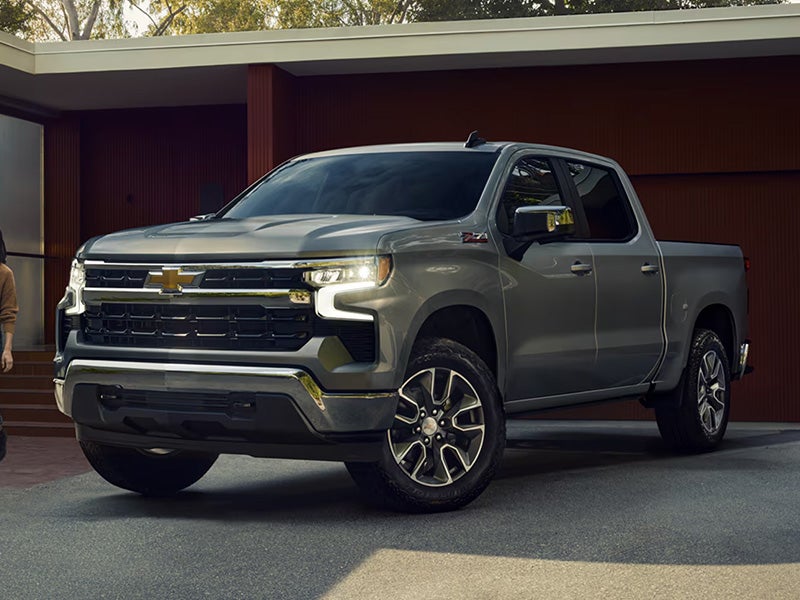 Silver Chevrolet Truck