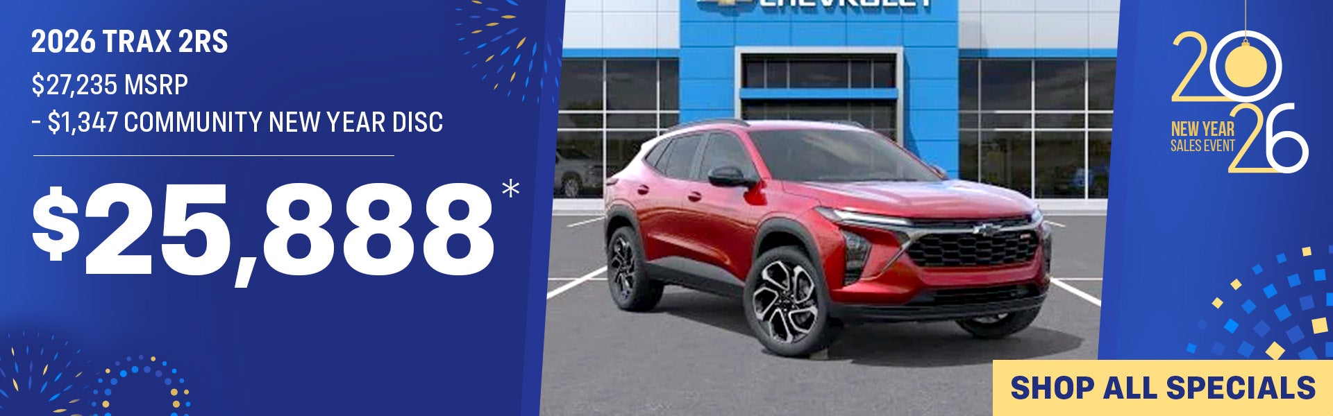 2026 Chevrolet Trax 2RS