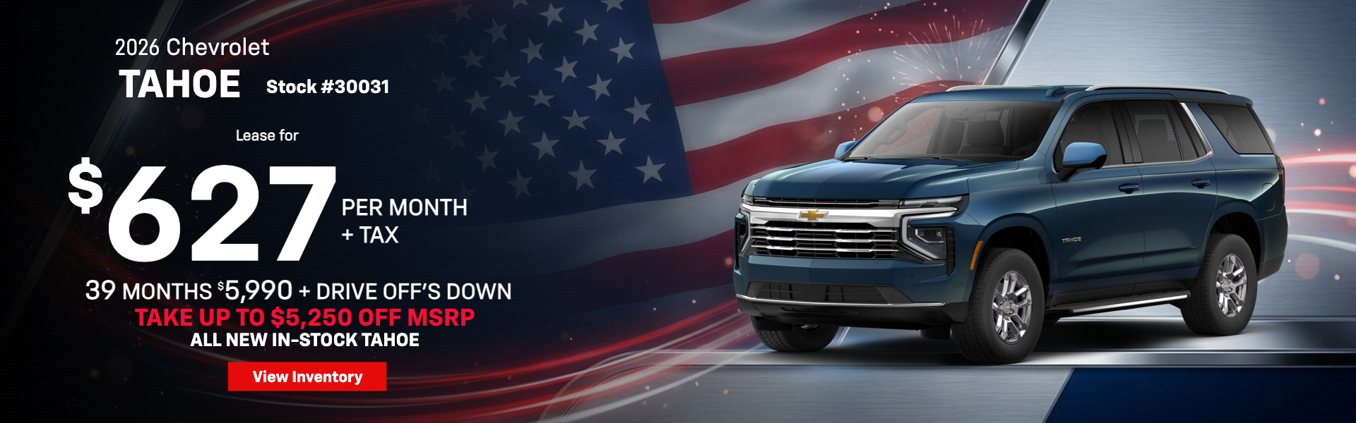 2026 CHEVROLET TAHOE