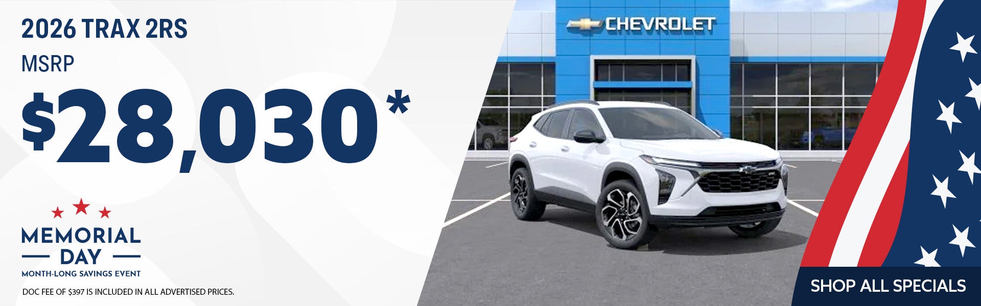 2026 Chevrolet Trax 2RS