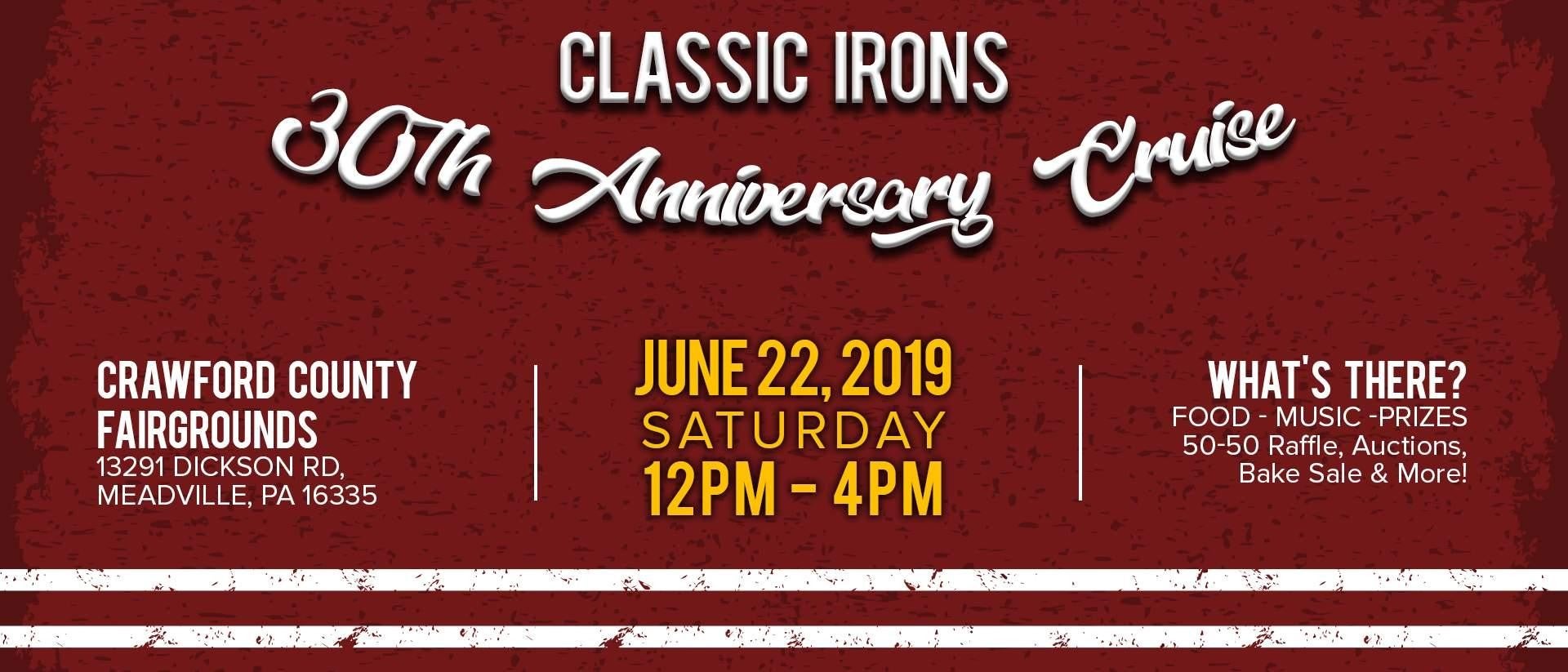 Classic Irons 30th Anniversary Cruise