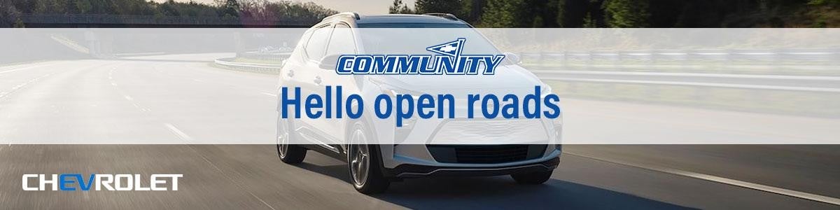 Community Chevrolet | Hello open roads